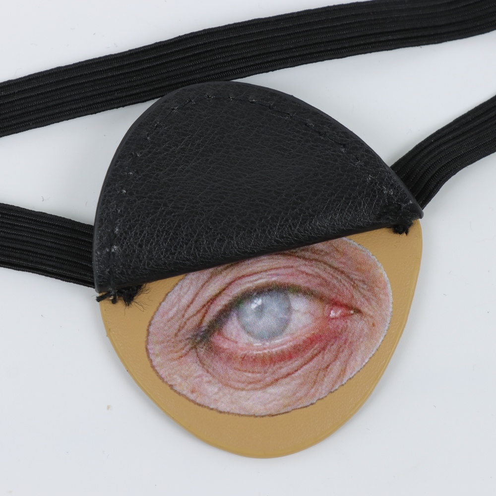 Siyah PU Deri Korsan Göz Bandı - Cosplay Prop incelemesi ve fiyatı